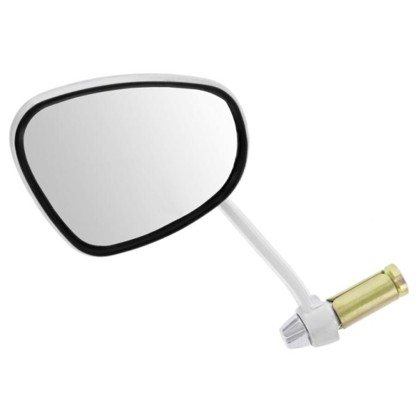 Rückblickspiegel links, Nierenform, Lenkerinnenklemmung