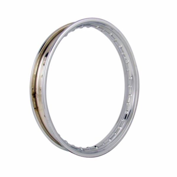 Felge Stahl - verchromt - 1,85 x 19