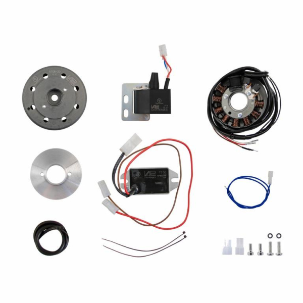 Lichtmagnetzündanlage 12V 100W Gleichstrom mit integrierter vollelektronischer Zündung