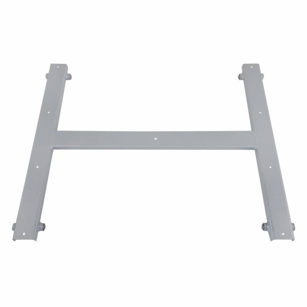 Behälterauflage f. Transportbehälter Wanne - weissaluminium PPB - für Dreirad SD50