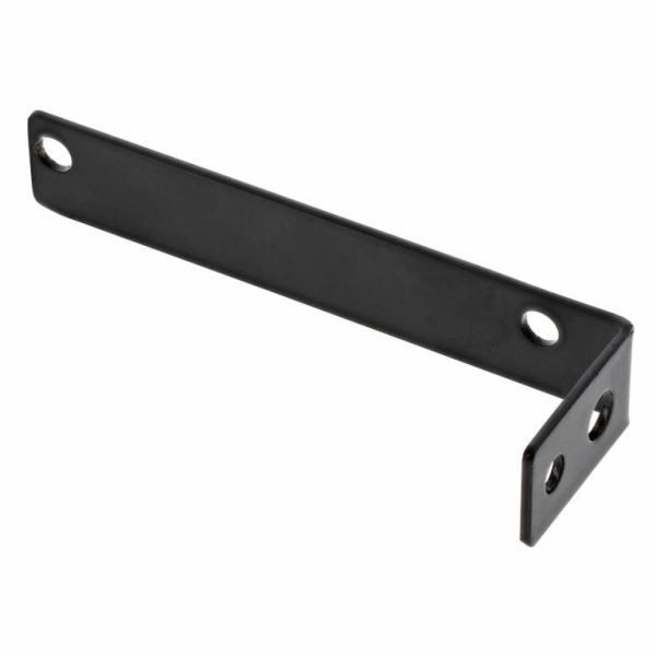 Blinkleuchtenhalter links - f. 10 Watt Blinker - schwarz beschichtet