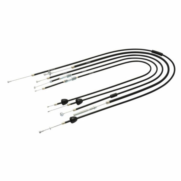 Bowdenzug SET schwarz f. KR51/1 - Bremsbowdenzug hinten - Hebel aussenliegend