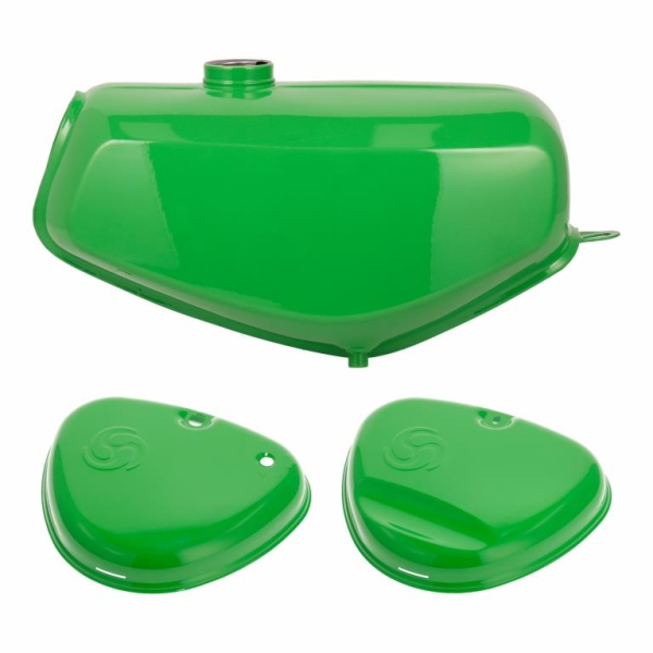 Tankset - Kraftstoffbehälter + beide Seitendeckel - lackierte Ausführung - S50, S51, S70, S51E, S70E