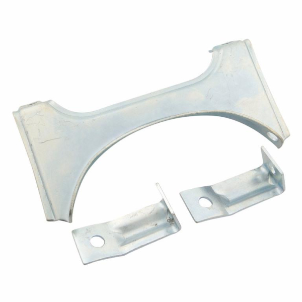 Gepäckträgeraufnahme SET - flache, niedrige Ausführung - verzinkt - SR4-1 Spatz