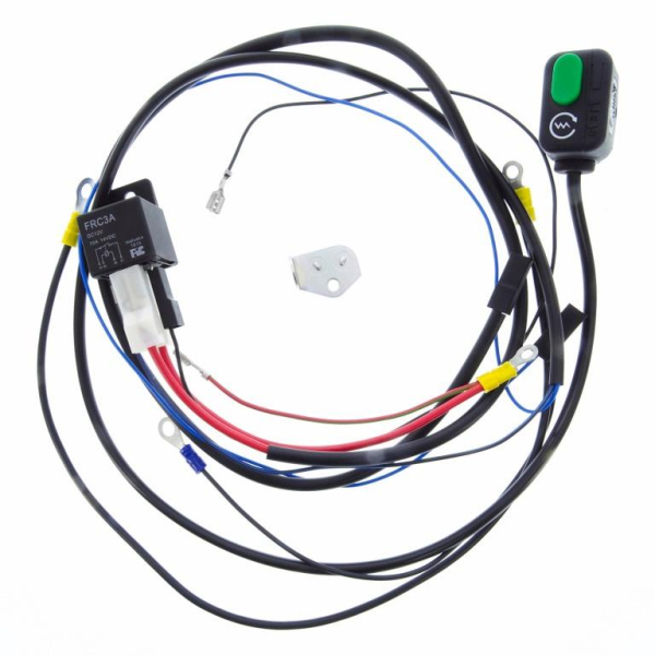 SET Anlasserkabel mit Starterknopf und 12V-Schaltrelais + Schaltplan - S51, S70, S53, S83