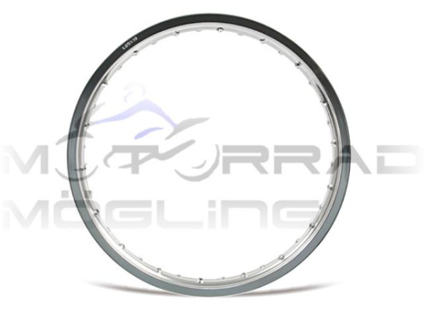 Felge 1,85 x 19 Aluminium eloxiert (glänzend)