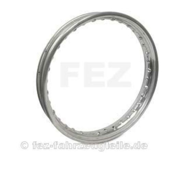 Felge 2,15 x 18 Stahl ohne Chrom (ohne Schriftzug) passend für AWO 425 Sport