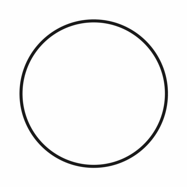 Dichtungsring für Lampenglas, zum Reflektor Ø 168 mm - für ES, BK, passend für AWO, EMW