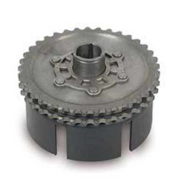 Kupplungskorb - Kupplungstrommel mit Kupplungskettenrad doppelseitig - Duplex