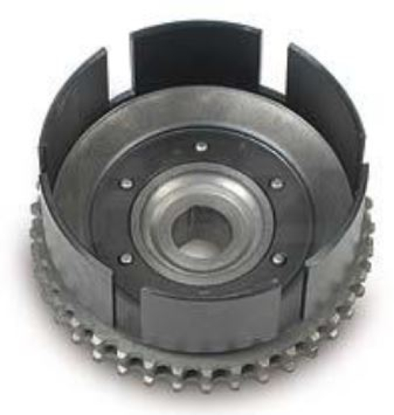 Kupplungskorb - Kupplungstrommel mit Kupplungskettenrad doppelseitig - Duplex