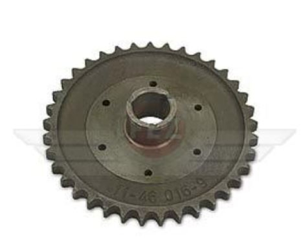 Kupplungskettenrad einfach 37 Zähne