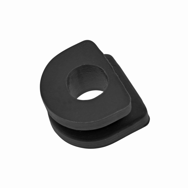 Gummiverschluss für Kabeldurchführung, schwarz, mit Loch M500-700