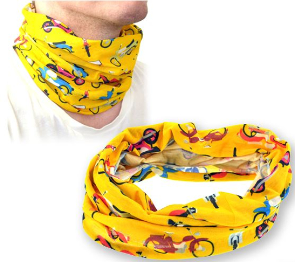 praktisches Multifunktionstuch, Schlauchtuch, Halstuch