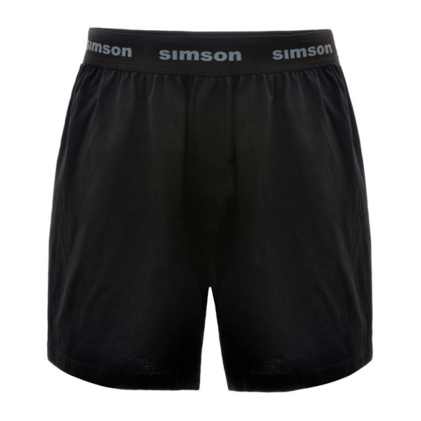 Boxershort, Farbe: schwarz, Motiv: SIMSON