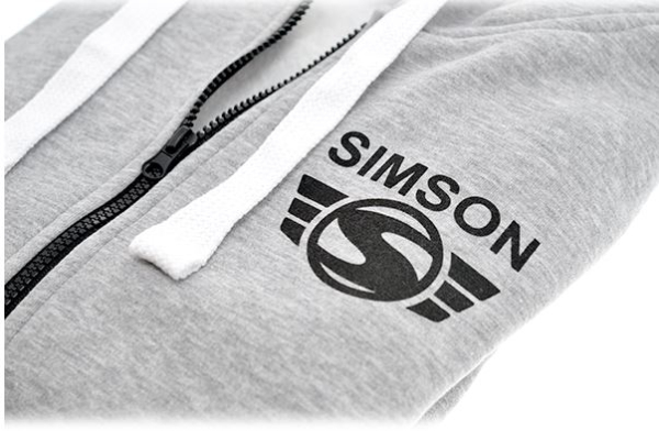 Zipp-Hoodie, Motiv: SIMSON