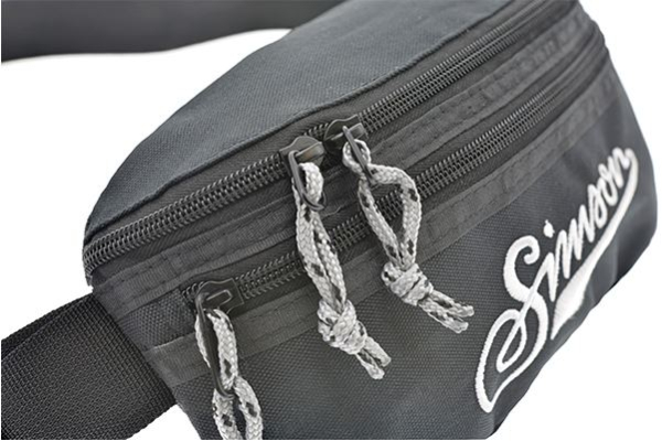 Gürteltasche aus strapazierfähigem Nylon mit edlem Stick "SIMSON" Logo