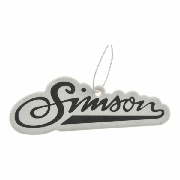 Duftanhänger ""Sehnsucht"", Farbe: schwarz, Motiv: ""SIMSON""