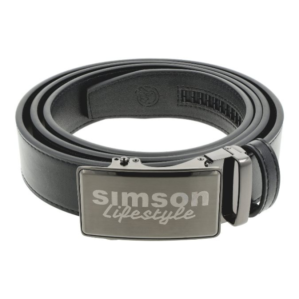 Gürtel "SIMSON Lifestyle", Farbe: schwarz, Größe: 145x3,5cm