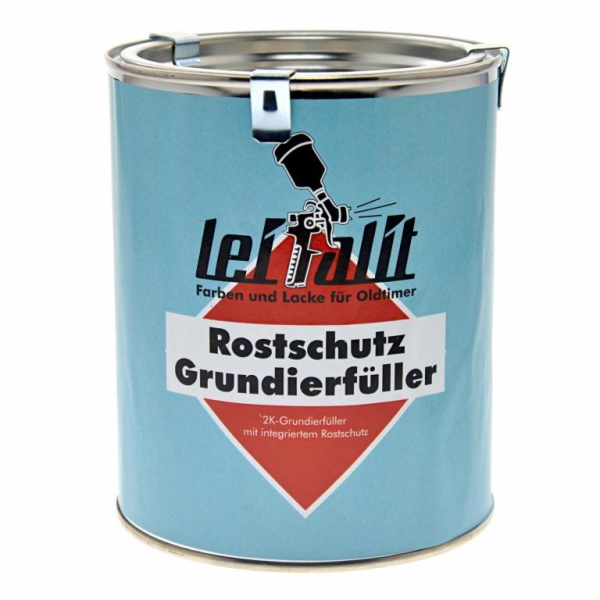 Rostschutzgrundierfüller Leifalit (Premium) für Decklacke, Hellgrau - 1 Liter-Dose