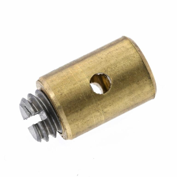 Bowdenzug Schraubnippel universal, für Seilzug Ø2,5mm - Ø8mm - Höhe ca. 10mm