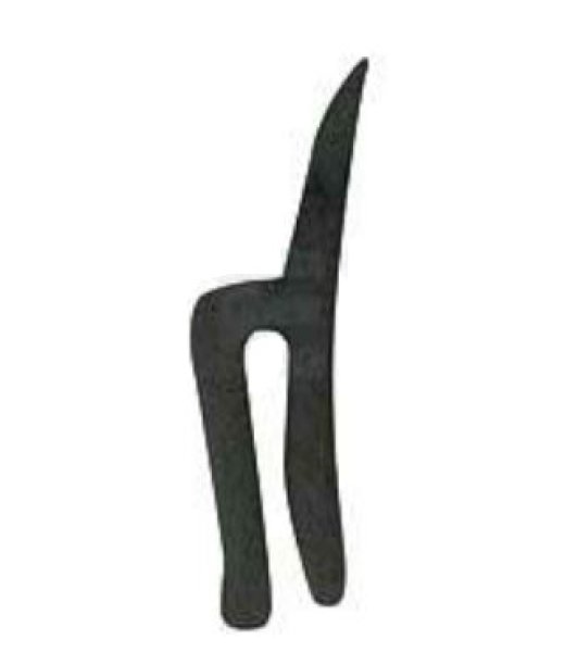 Gummi - Keder für Scheinwerfer und Tank schwarz (je laufender Meter) - (Beinschutz MZ)