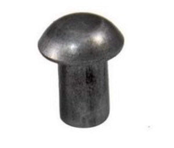 Halbrundnieten 7x12 DIN 660 - Stahl blank