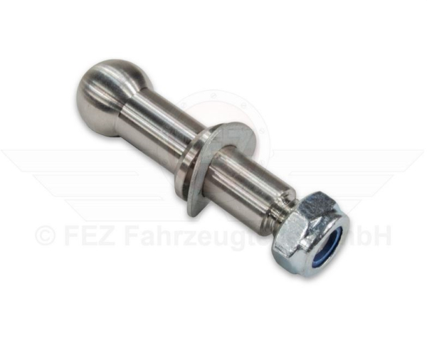 Kugelkopf Ø18mm (Edelstahl) für Kupplungsstück passend für Moped