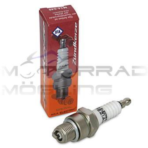 Zündkerze M14-240 - Isolator - Spezial (Kopf geriffelt)