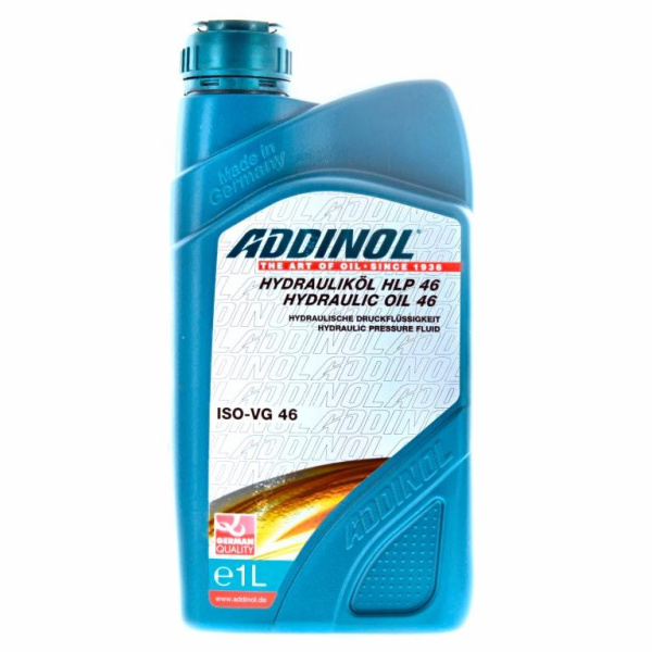 ADDINOL Hydrauliköl HLP46, mineralisch - 1,0 Ltr. PE-Dose