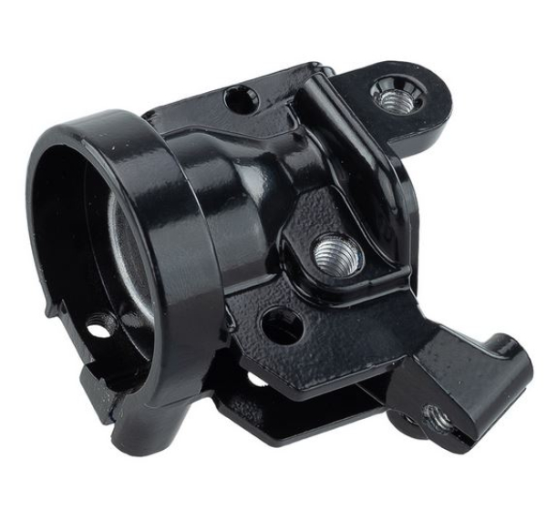 Klemmstück Gasgriffadapter Aluminium natur - für S50, S51 Gasdrehgriffumbau