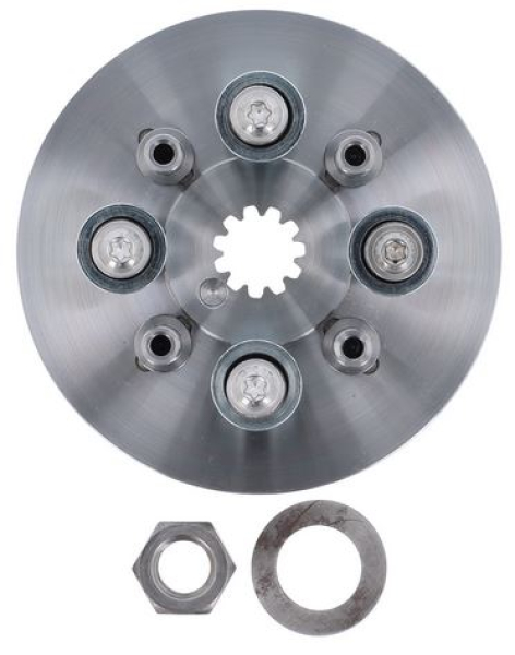 Kupplungsmitnehmer SET verschraubt - CNC gefräst für S50, KR51/1, SR4-X, M53 - M54 Motorreihe